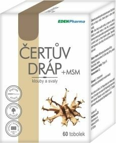 Edenpharma Čertův dráp+MSM 60 orálních tobolek porovnat ceny