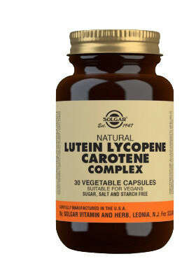 Solgar Lutein Lykopen Karoten komplex 30cps porovnat ceny