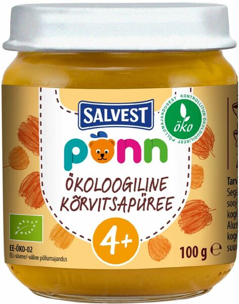 Salvest Põnn BIO Dýňové pyré 100g porovnat ceny