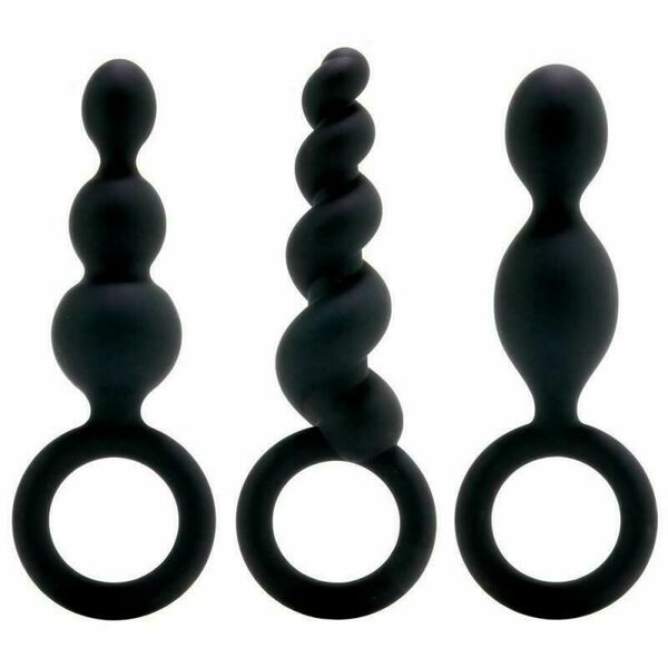 Satisfyer Anální kolíky Plugs set 3ks porovnat ceny