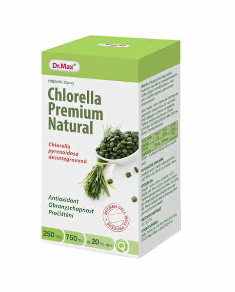 Dr.Max Chlorella Premium Natural 750 tablet porovnat ceny