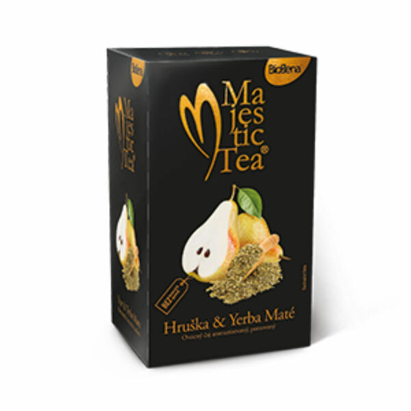 BIOGENA čaj Majestic Tea Hruška&Yerba Maté 20 x 2,5 g porovnat ceny