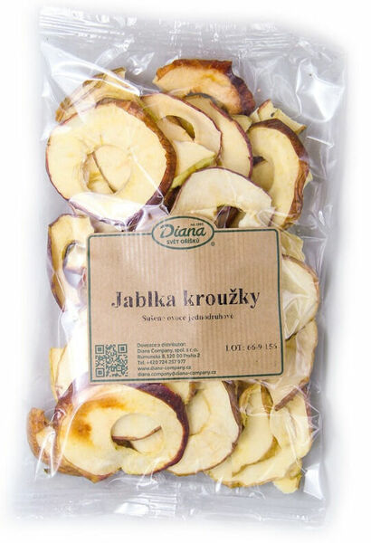 Diana Company Jablka kroužky vakuum 1kg porovnat ceny