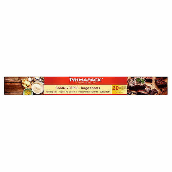 PRIMAPACK Pečicí papír – velké archy 33x45 cm 20 ks porovnat ceny