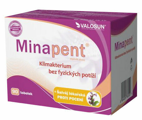 Minapent + šalvěj lékařská 90 tobolek porovnat ceny