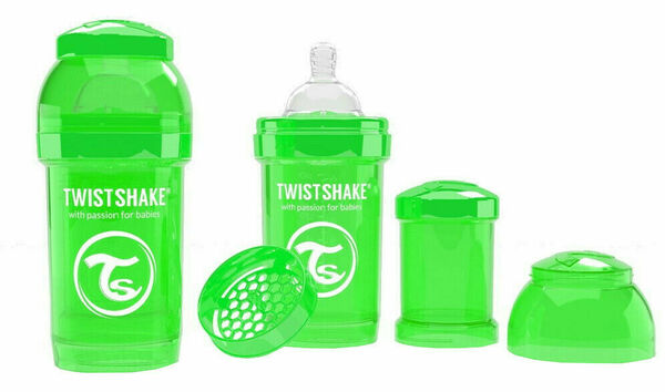 Twistshake antikoliková láhev GREEN 180ml porovnat ceny