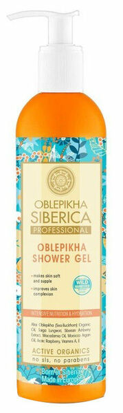 Natura Siberica  Rakytníkový sprchový gel intenzivní výživa a hydratace 400ml porovnat ceny