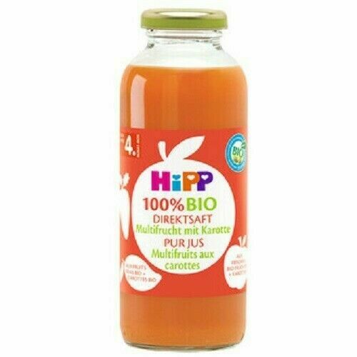 HiPP 100% BIO JUICE Ovocná šťáva s karotkou 330ml porovnat ceny