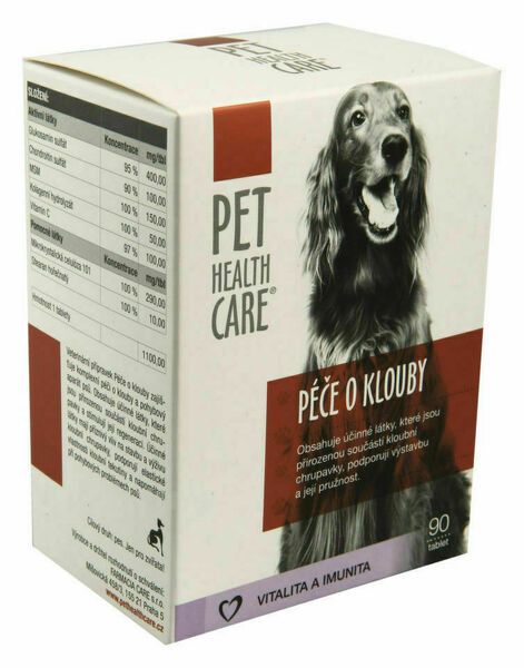 PET HEALTH CARE Péče o klouby pro psy tbl.90 porovnat ceny
