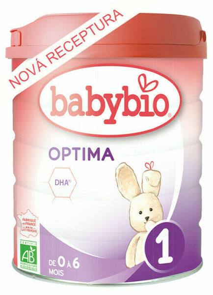 BABYBIO OPTIMA 1 kojenecké bio mléko 800g porovnat ceny