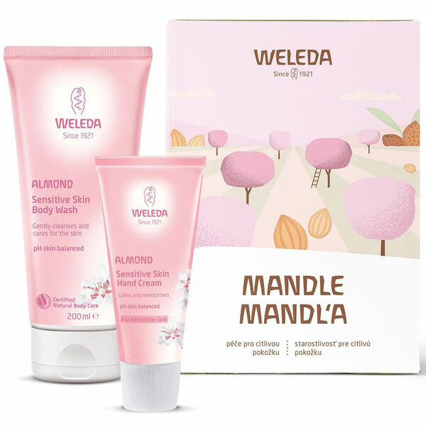 WELEDA  Mandlová péče pro citlivou pokožku dárkový set porovnat ceny