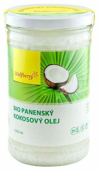 Wolfberry Panenský kokosový olej BIO 1000ml porovnat ceny