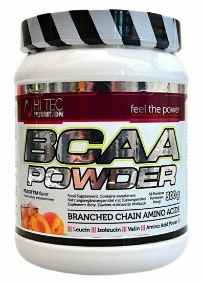 HiTec Nutrition BCAA Powder broskvový čaj 500g porovnat ceny