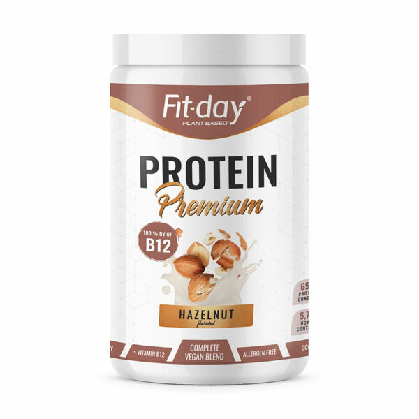 Fit-day Protein Premium lískový oříšek 900 g porovnat ceny