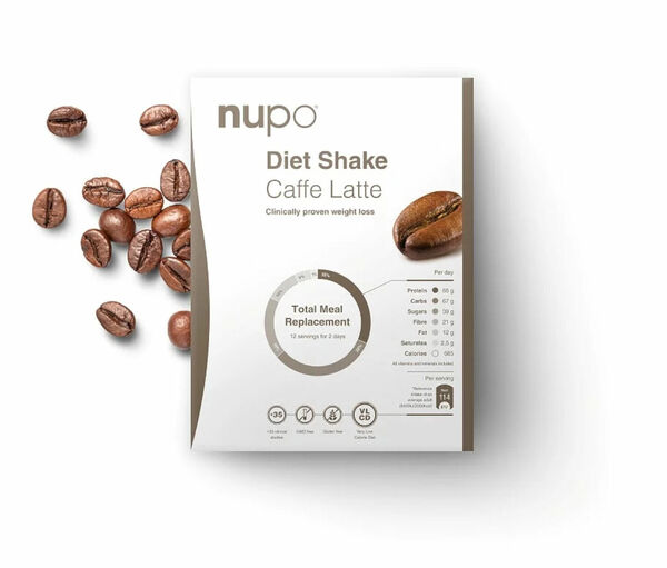 Nupo Dieta Caffe Latte 12 porcí porovnat ceny