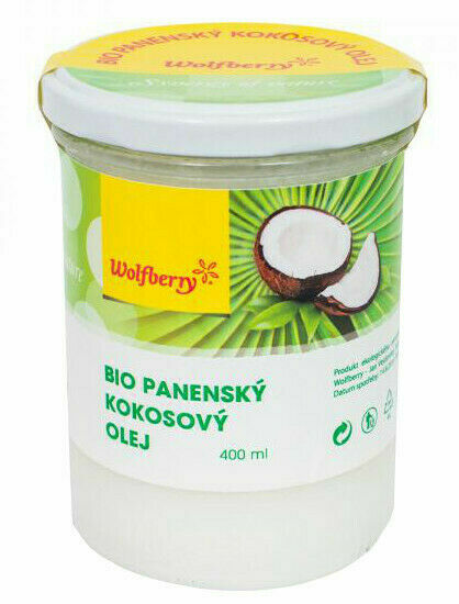 Wolfberry Bio panenský kokosový olej 400ml porovnat ceny