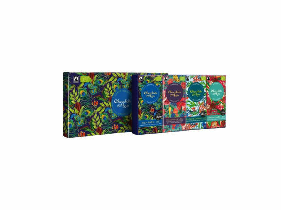 Chocolate and Love Rich Dark/Deep Blue, bio čokoláda 4x80g porovnat ceny