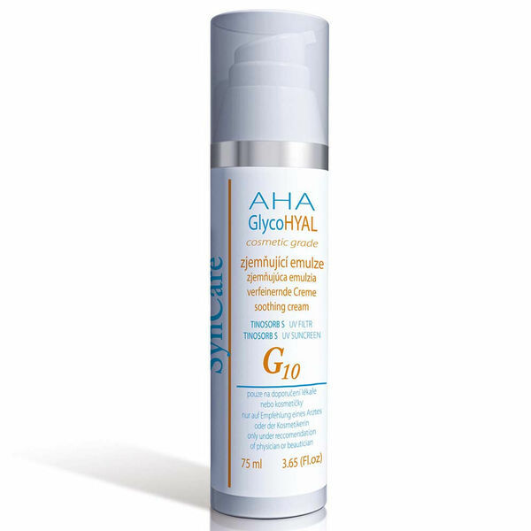 SYNCARE GlycoHYAL G10 AHA Zjemňující emulze 75 ml porovnat ceny
