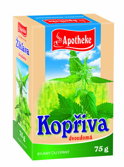 Apotheke Kopřiva dvoudomá - nať sypaný čaj 75g porovnat ceny