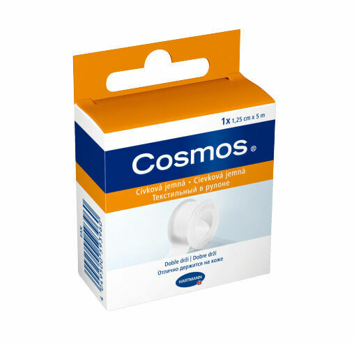 COSMOS Náplast cívková jemná 1.25cmx5m/1ks porovnat ceny