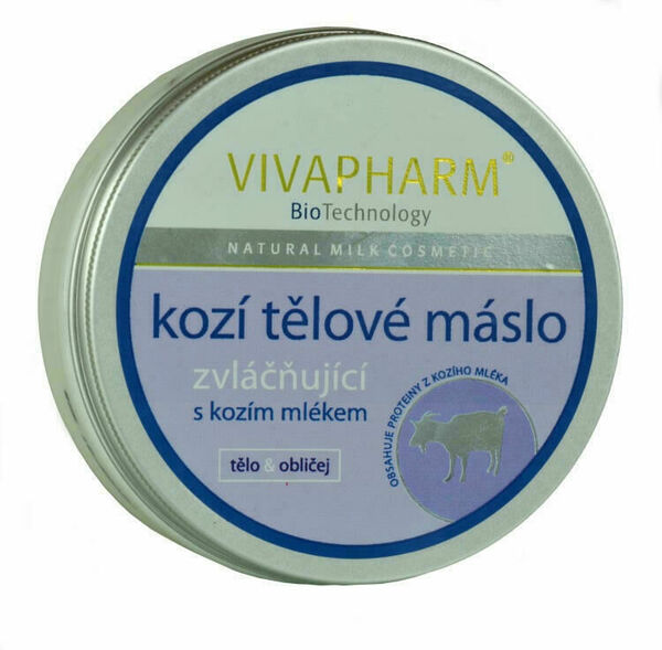 VivaPharm Tělové máslo s kozím mlékem 200ml porovnat ceny
