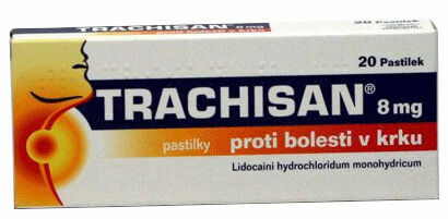 Trachisan 8mg proti bolesti v krku 20 pastilek porovnat ceny