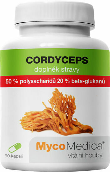 MycoMedica Cordyceps 50% 90 kapslí porovnat ceny