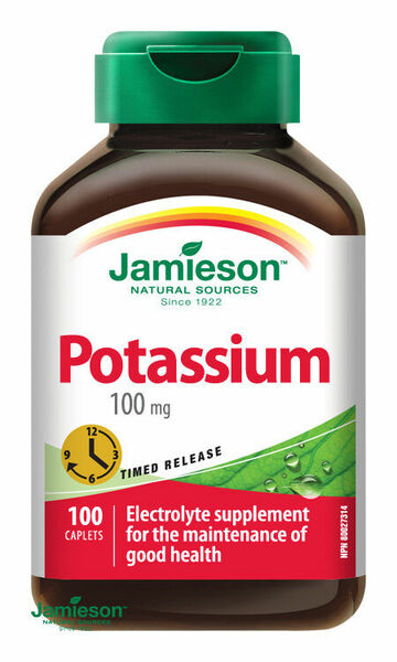 Jamieson Draslík 100mg s postupným uvolňováním 100 tablet porovnat ceny