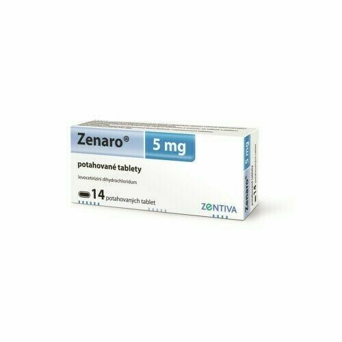 ZENARO 5MG potahované tablety 14 IV porovnat ceny