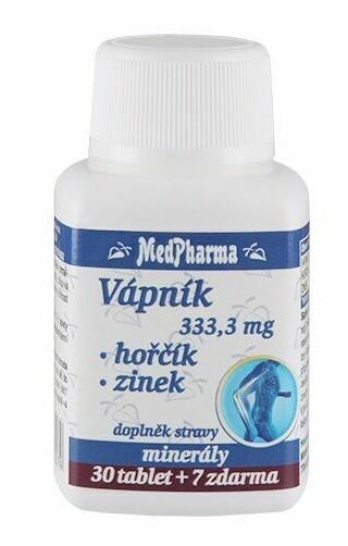 MedPharma Vápník+Hořčík+Zinek 37 tablet porovnat ceny