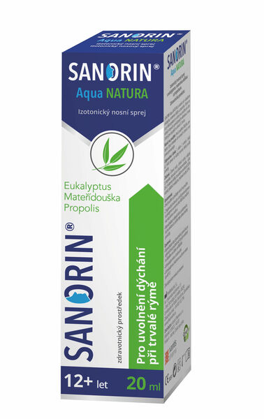 Sanorin Aqua NATURA nosní sprej 20 ml porovnat ceny