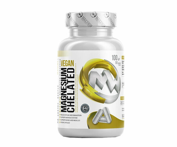 MAXXWIN Magnesium Chelated Vegan 100 kapslí porovnat ceny