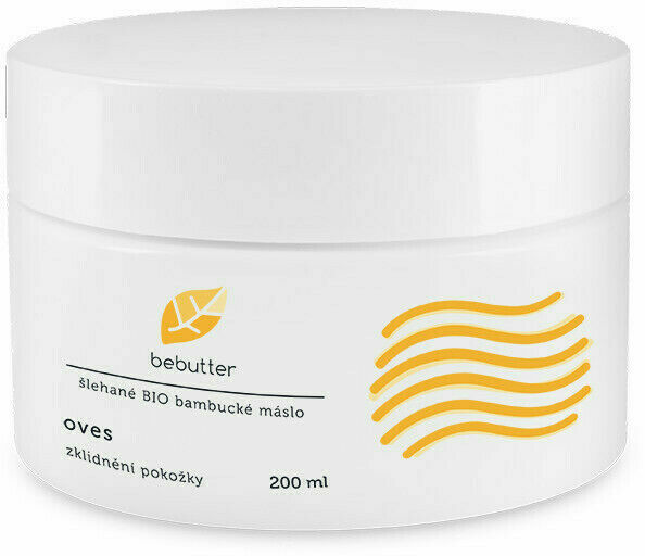 Bebutter Šlehané BIO bambucké máslo oves 200ml porovnat ceny