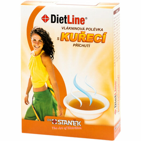 DIETLINE Vlákninová polévka S kuřecí příchutí 3 sáčky porovnat ceny