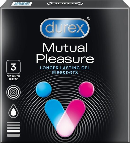 Durex Mutual Pleasure Kondomy 3ks porovnat ceny