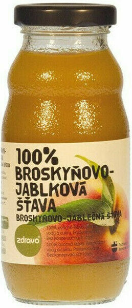 ZDRAVO Šťáva 100% broskvovo-jablková 200ml porovnat ceny