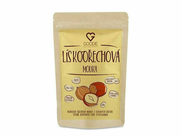 GOODIE Lísková (proteinová) mouka BIO 200g porovnat ceny