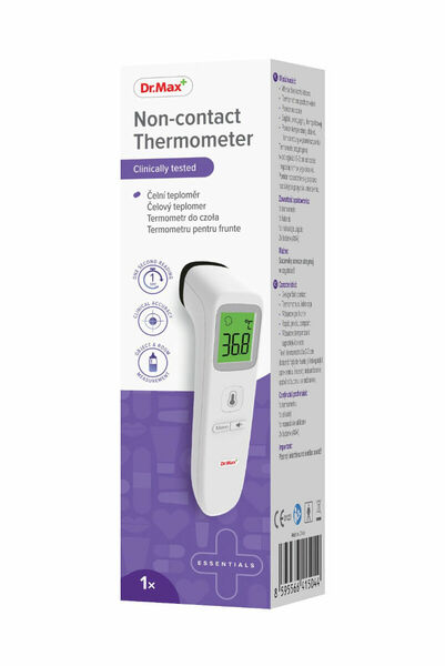 Dr.Max Non-contact Thermometer čelní teploměr 1 ks porovnat ceny