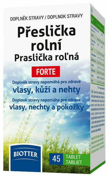 Biotter  Přeslička rolní FORTE 45 tablet porovnat ceny