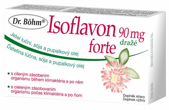 Dr.Bohm Isoflavon 90mg forte 30 dražé porovnat ceny