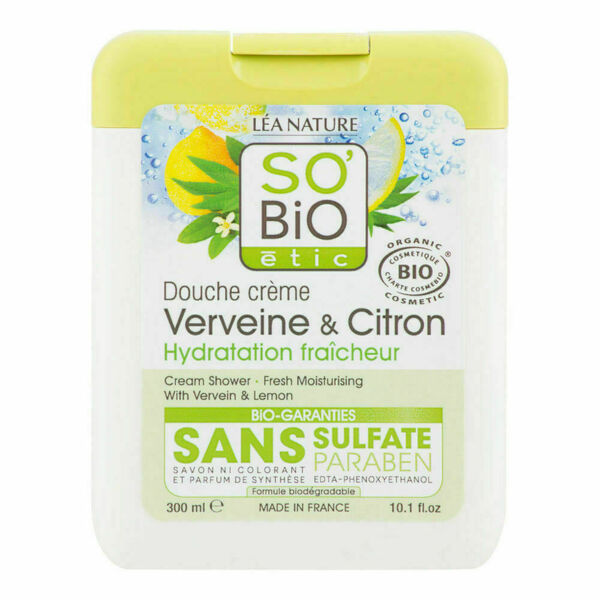 SO´BIO étic Gel sprchový citronová verbena BIO 300ml porovnat ceny