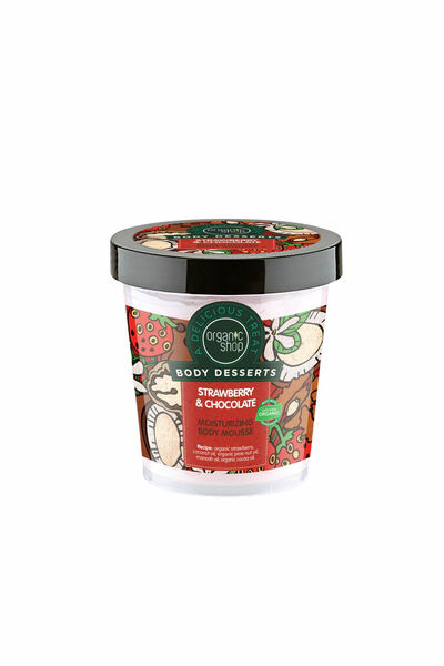 Organic Shop Jahoda & Čokoláda Hydratační tělová pěna 450ml porovnat ceny