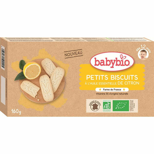 BABYBIO Sušenky Citrón 160 g porovnat ceny