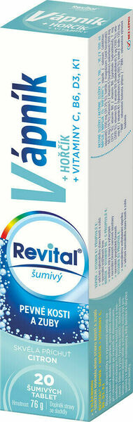 Revital Vápník+Hořčík+Vitaminy 20 šumivých tablet porovnat ceny