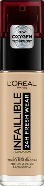 L'Oréal Paris  L´Oréal Paris Infaillible Fresh Wear dlouhotrvající tekutý make-up 125 Natural Rose 30ml porovnat ceny