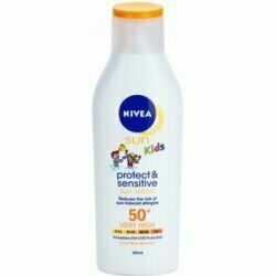 NIVEA SUN Dětské opalovací mléko Sensitive SPF50+ 200ml porovnat ceny