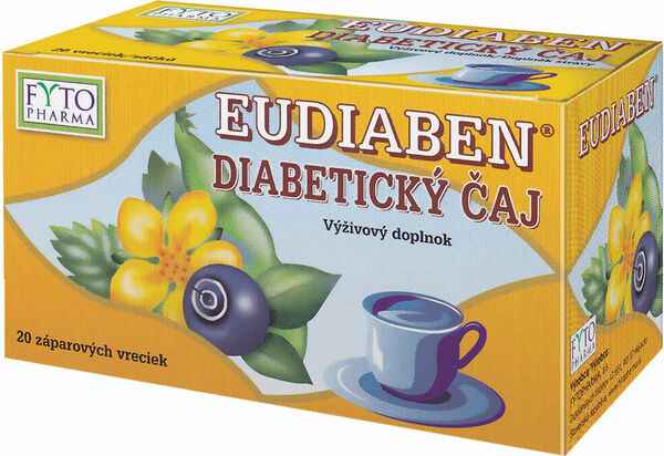 Fytopharma Eudiaben Diabetický čaj n.s. 20x1g porovnat ceny