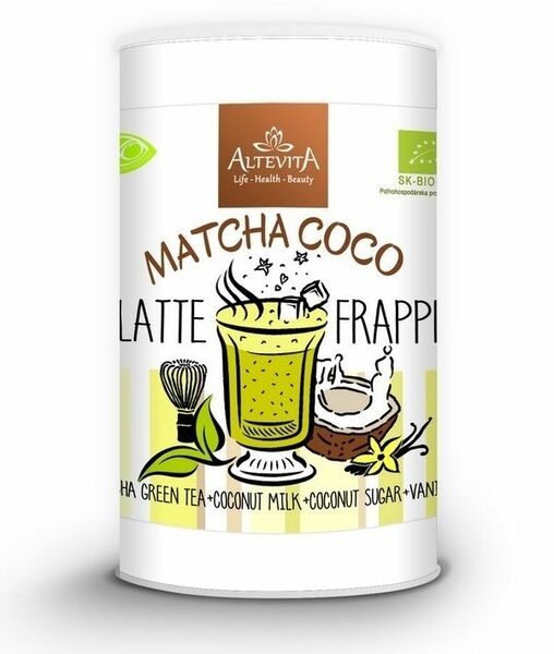 Altevita  Bio Matcha coco latte/frappe 220g porovnat ceny