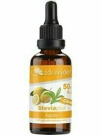 Zdravý den  Stevia kapky 50ml citrón porovnat ceny
