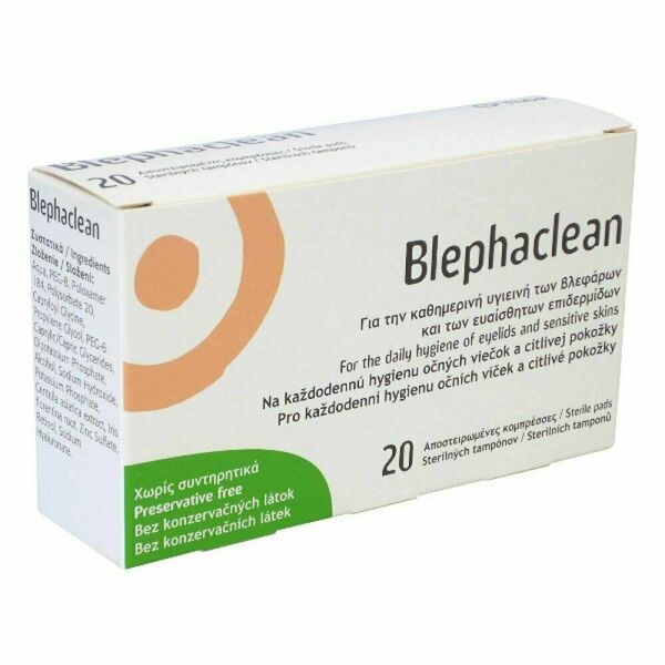 THÉA Blephaclean 20 sterilních tamponů porovnat ceny